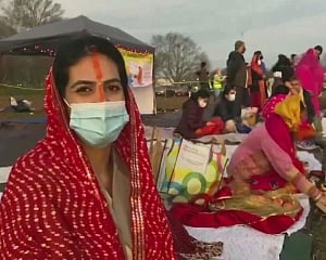 Indian-Americans celebrate Chhath Puja at various places in US
