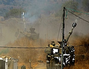 Israel fires 40 artillery shells into Lebanon