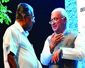 Kerala Guv takes on the CM, but politely