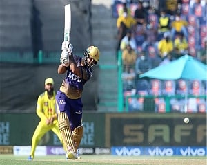 Knight Riders score 171/6 against CSK