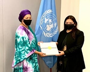 Lekhi, UN Deputy Secretary-General discuss regional issues