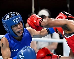 Magnificent Mary Kom goes down fighting in Olympic pre-quarters