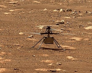 Mars helicopter gets extra month of flying as rover's scout