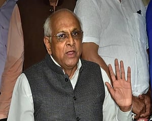 New ministry in Gujarat: CM Patel keeps home, urban development;Â  Kanubhai Desai gets finance