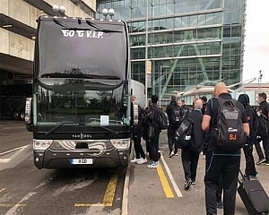 New Zealand players arrive in London for England series and WTC final against India