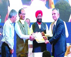 NTPC REL awarded by Madhya Pradesh CM
