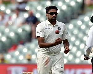 Pitch is good to bat on and two gentlemen out there have proved how good they are: Ashwin