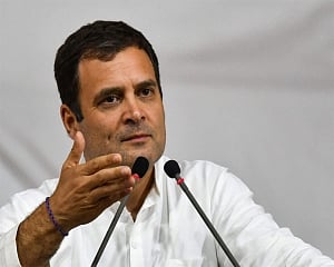PM distracting present with theatrics, toying with country's future: Rahul
