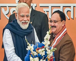 PM Modi greets BJP chief Nadda on his birthday