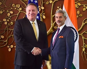 Pompeo praises Jaishankar for advancing US-India ties