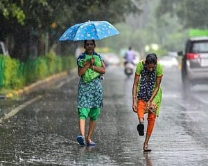 Rainfall intensity over NW India to decrease from today