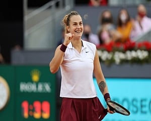 Sabalenka wins Madrid Open; Zverev faces Berrettini in final