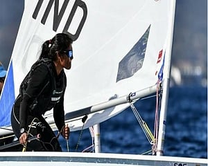Sailors Nethra at 27th and Vishnu at 14th after day 1 of competitions