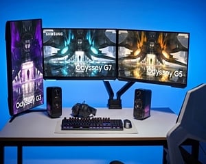 Samsung unveils upgraded Odyssey gaming monitors
