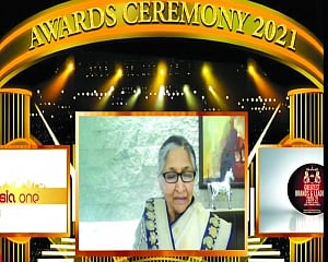 Savitri Jindal awarded for her work in empowering women