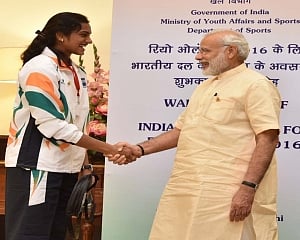 Sindhu India's pride, one of our most outstanding Olympians: PM Modi