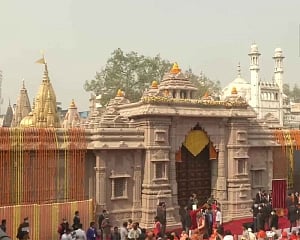 Statues of Shankaracharya, Ahilyabai, Bharat Mata installed at Kashi Vishwanath Dham