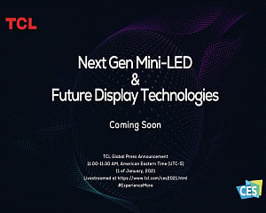 TCL to unveil next gen mini-LED, future display tech at CES 2021