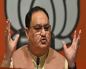 TMC's culture is to make noise, tear papers in Parliament: Nadda