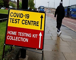 UK reports another 46,558 coronavirus cases