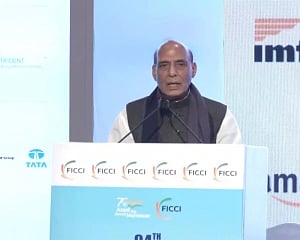 US, Russia, others conveyed that equipment for Indian forces has to be produced in India: Rajnath