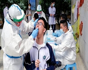 Virus cases rise in southwestern Chinese city