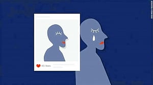 Web v/s mental health