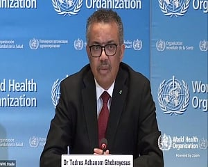 WHO chief Ghebreyesus thanks PM Modi for 'continued support' to global  COVID-19 response