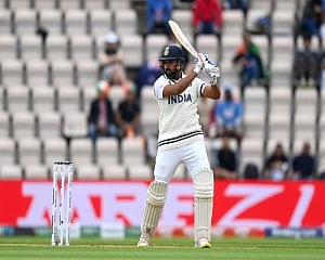 WTC Final: Kohli battles on as India reach 120 for 3 at tea on Day 2