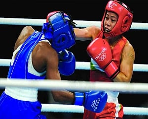 Zero medals but woman power on display