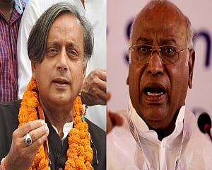 ‘E-day' in Cong: delegates choose between Kharge and Tharoor for party president