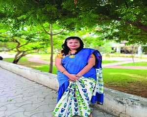 “Life is full of ups and downs, but  never give up,” says T Lavanya