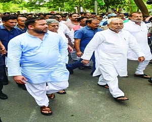 5 years later, Nitish trots  on the same path again