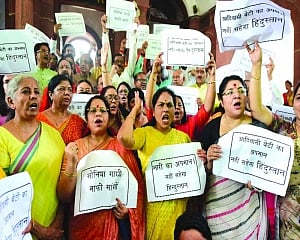Adhir’s remark on Prez sets Parliament on fire