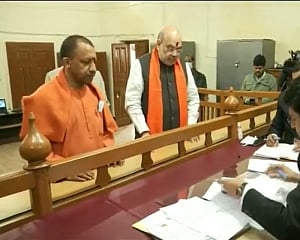 Adityanath files nomination from Gorakhpur Urban seat