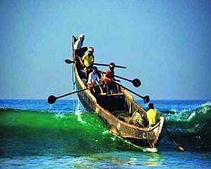 All at sea