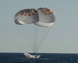 Astronauts aboard SpaceX spacecraft safely splash down on Earth
