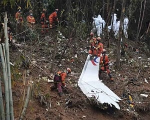 Black boxes from China Eastern crash sent to US for analysis
