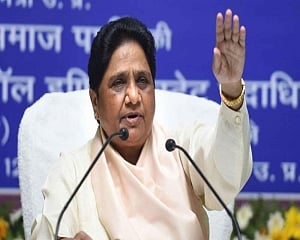 BSP chief slams Akhilesh over foreign tour remark, says right thinking  needed for development
