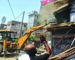 Bulldozing dissent