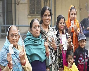 Childcare facilities, lounges provide relaxed voting experience at pink booths, model polling stations