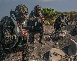 China says military drills surrounding Taiwan underway