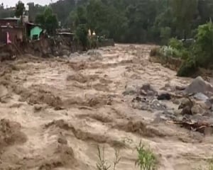 Cloudburst in Himachal, four feared washed away