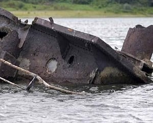 Danube drought reveals parts of hidden WWII history