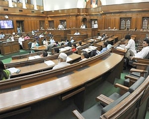 Delhi Assembly adjourned for day as AAP MLAs seek CBI probe into 'Operation Lotus'