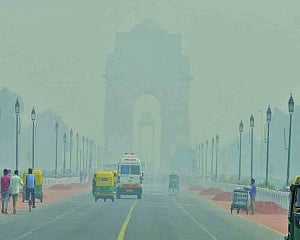 Delhi choking