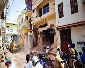 Demolition can’t be retaliation, says SC