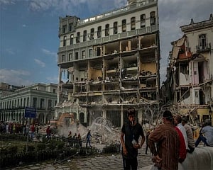 Desperate search for survivors in Cuba hotel blast; 27 dead