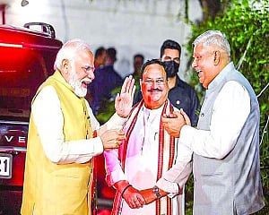 Dhankar elected VP with whopping 3/4th votes
