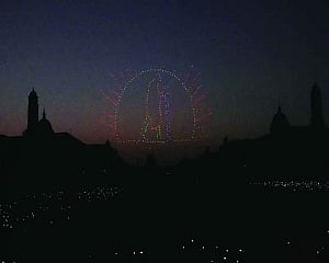 Drones dazzle Beating the Retreat audience